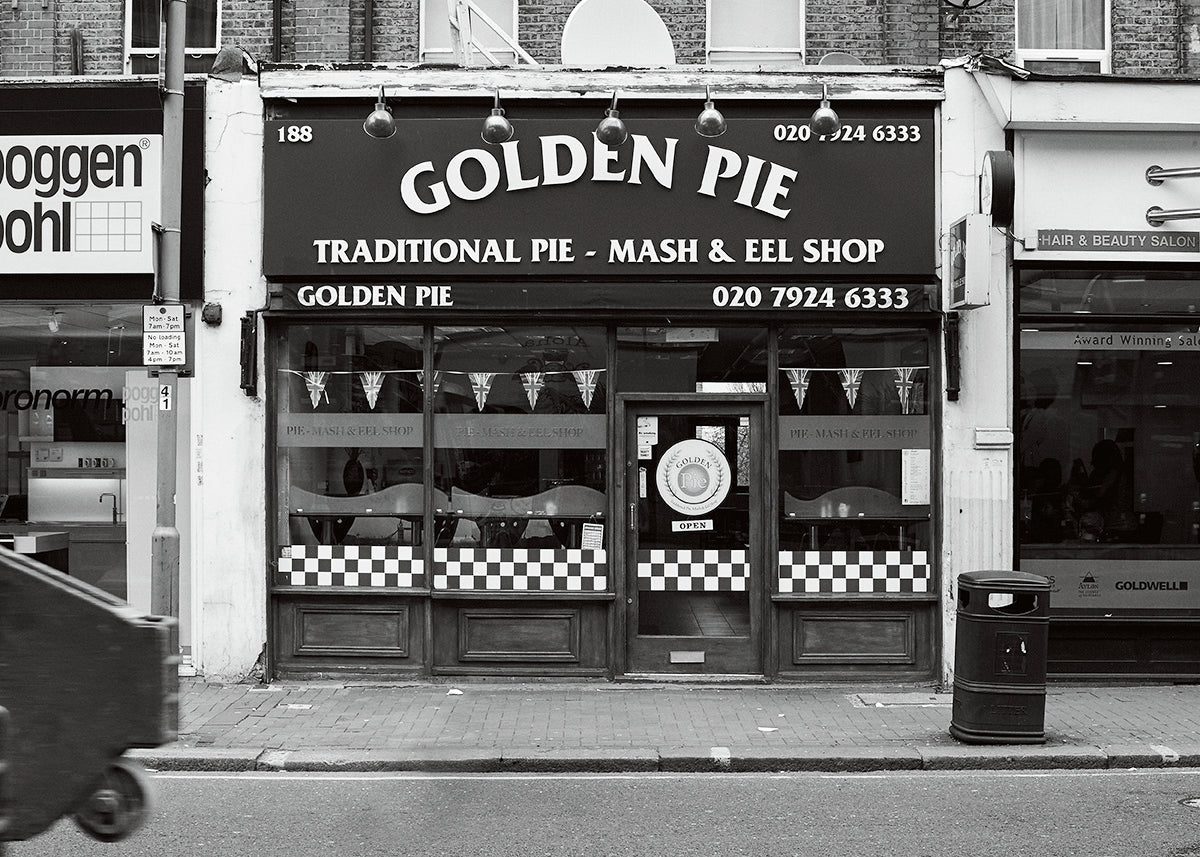 'Pie & Mash London' Photo Print
