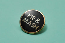 Load image into Gallery viewer, Pie &amp; Mash Enamel Pin Badges
